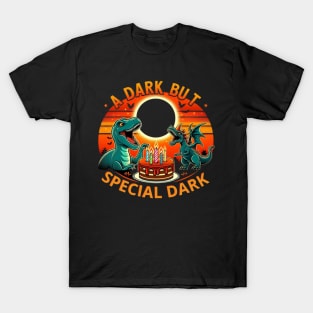 Dark but special birthday total solar eclipse birthday T-Shirt